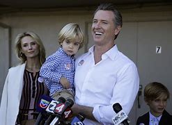 Image result for Gavin Newsom Wife Kids