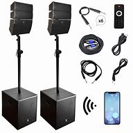 Image result for Powered Wireless Remote Speaker