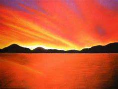 Image result for Mountain Pastel Chalk Art