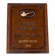 Image result for Rookie of the Year Plaque