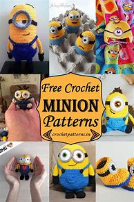 Image result for Crochet Minion Outfit Pattern