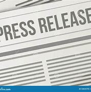 Image result for Press Release Graphic