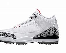 Image result for Jordan 3 White Cement Golf Shoes