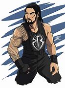 Image result for Roman Reigns Cartoon Blood Line