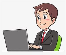 Image result for Cartoon Office Working Man Alamy
