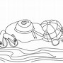 Image result for Kids Beach Coloring Pages