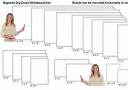 Image result for Magnetic Whiteboard Sizes