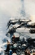 Image result for USS Forrestal Sinking
