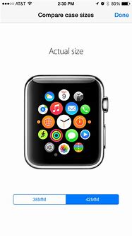 Image result for 38Mm and 42Mm Iwatch