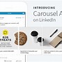 Image result for LinkedIn Carousel Ads