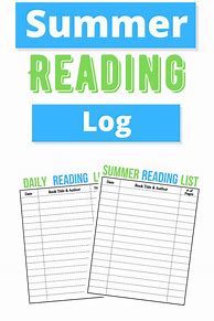 Image result for Summer Reading List Paper Printable
