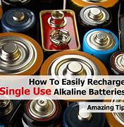 Image result for Recharging a Rechargeable Alkaline Battery
