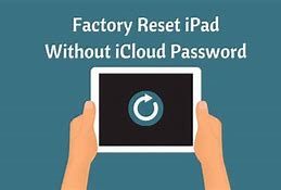 Image result for Factory Reset iPad without iCloud Password