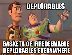 Image result for Basket of Deplorables Meme