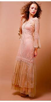 Image result for Pink Champagne Wedding Dresses