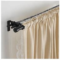 Image result for Triple Curtain Rods