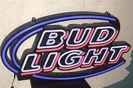 Image result for Bud Light Racing Neon Signs