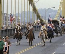 Image result for Bicentennial Wagon Train 1976