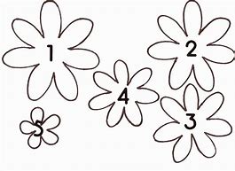 Image result for Flower Posterboard Cut Out Template