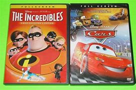 Image result for Incredibles Disney Pixar Cars DVD