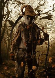 Image result for Scary Halloween Scarecrows