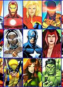 Image result for All Superhero Names Marvel