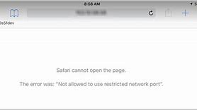 Image result for Network iPad Error