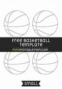 Image result for Free Basketball Template to Print