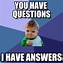 Image result for Difficult Question Meme