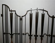 Image result for Art Deco Wrought Iron Doors
