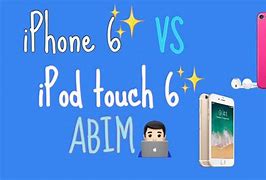 Image result for iPhone 6 vs iPod Touch 6