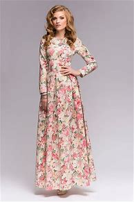 Image result for Long Sleeve Maxi Summer Dresses