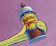 Image result for Spongebob Invisible Spray Episode