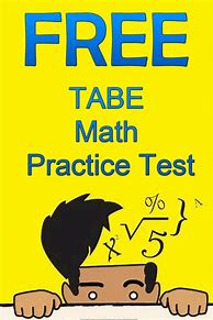 Image result for Printable Practice TABE Test Math