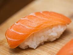Image result for Sake Salmon Nigiri