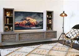 Image result for TV Stand and Wall Treatment