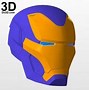 Image result for Iron Man 3D Design