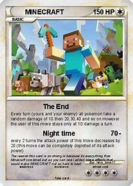 Image result for Memes Pokemon Card Minecraft
