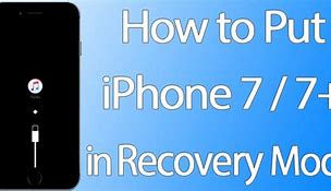 Image result for How to Put iPhone 7 in Recovery Mode