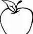 Image result for Apple Clip Art Free Black White