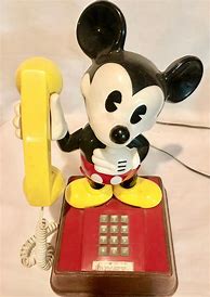 Image result for Mickey Mouse Phones Antiques