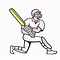 Image result for Cartoon Images of Action Cricket
