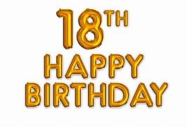Image result for Happy 18 Birthday