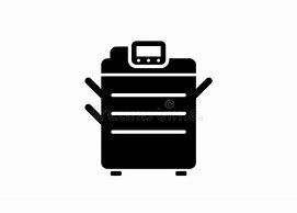 Image result for Photocopy Black and White Vector Icon