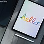 Image result for iOS 16 iPad Hello Wallpaper