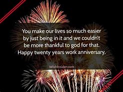 Image result for 20 Work Anniversary