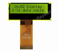 Image result for Dimensi LCD 1602