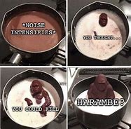 Image result for Melting Chocolate Gorilla Meme