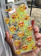 Image result for Gold Glitter Waterfall Phone Case