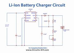 Image result for Li-Ion Battery Charger Circuit